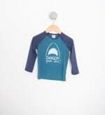 blusa hering kids azul com silk