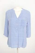 blusa riachuelo feminina estampada  com barra mullet