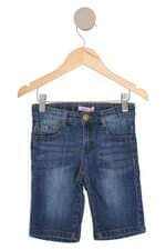 bermuda de sarja Renner kids azul