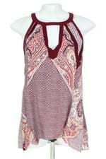 blusa Le Lis Blanc feminina estampada com barra mullet