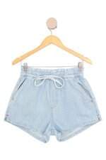 shorts Renner feminino listrado com cós com elástico