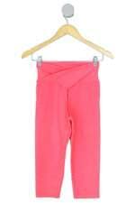 calça legging Live feminina rosa com silk