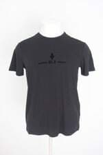 camiseta dlz masculina preta com flocado