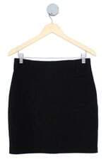 saia colleto feminina preta com forro