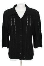 cardigan feminino preto