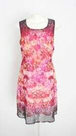 vestido bigi feminino estampado com forro