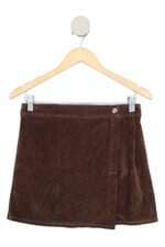 shorts saia Abercrombie & Fitch kids marrom