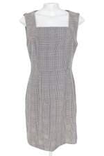 vestido C&A feminino com estampa pied poule