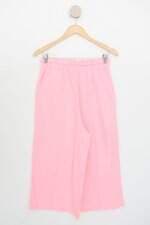 calça de tecido cereja rosa feminina rosa