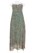 vestido midi Talita Kume feminino estampado com forro