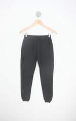 calça de tecido gorilla wear kids preta com recortes