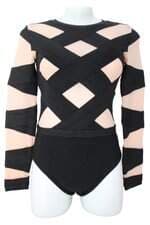 body feminino preto com renda