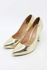 scarpin vizzano feminino dourado