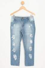 calça jeans miroa feminina azul