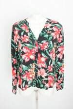 camisa shoulder feminina estampada