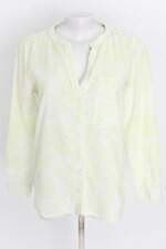 camisa Renner feminina amarela estampada