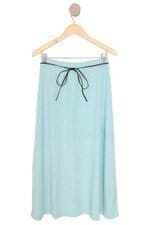 saia Talita Kume feminina azul com forro