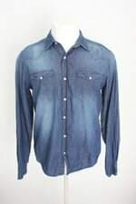 camisa tng masculina azul