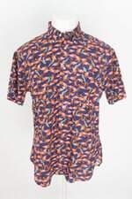 camisa gitman bros masculina estampada 
