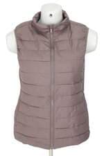 colete puffer Hering feminino marrom com forro
