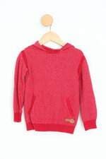 blusa manga longa zara kids vermelha