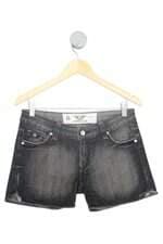 shorts jeans John John feminino cinza