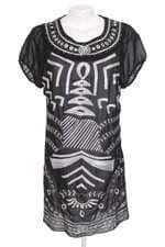 vestido esoterica feminino preto com paetê