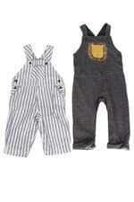 kit 2 macacões infantis estampados