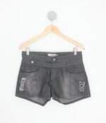 shorts lemier feminino cinza