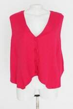 blusa delphina feminina vermelha com forro