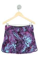 shorts saia esportivo vivian bogus feminino estampado 
