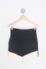 saia feminina prea com recortes