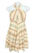 vestido Zara feminino LISTRADO