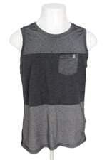 regata id masculina cinza com recortes