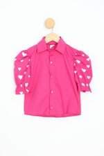 camisa kids rosa 