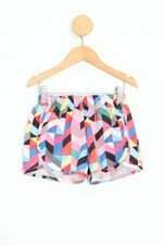 shorts green infantil estampado 