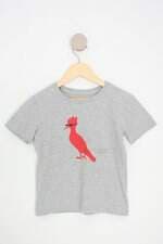 camiseta Reserva kids cinza com silk