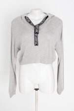blusa manga longa divided feminina cinza