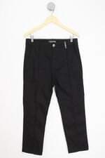 calça de sarja morena rosa feminina preta