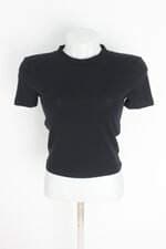 blusa zara feminina preta