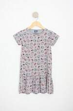 vestido carrefour kids estampado