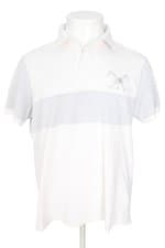 camisa polo play masculina off white