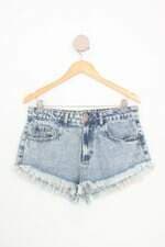 shorts jeans youcom feminino azul
