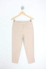 calça de tecido fillity feminina bege