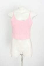 cropped de tricô cuplover feminino rosa