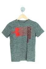 camiseta Under armour kids cinza