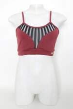 top esportivo divino corpo feminino vermelho com recortes