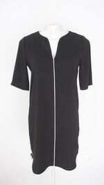 vestido C&A feminino preto com forro
