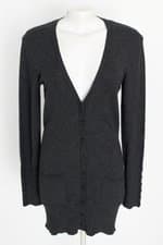 cardigan sibe rian feminino cinza