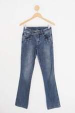 calça jeans carmencita feminina azul